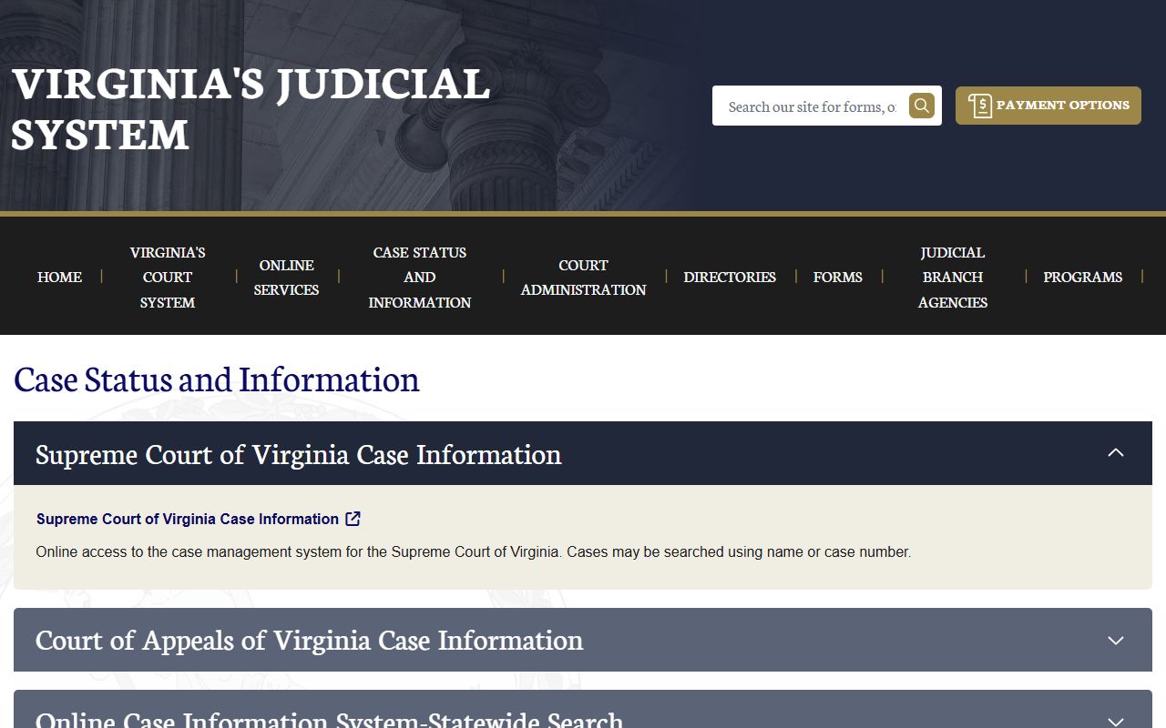 Dinwiddie County court records after arrest Virginia case status hub